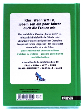 Frau - Fußball, Fußball - Frau: Das Wörterbuch für alle Spielstände von Carlsen Verlag
